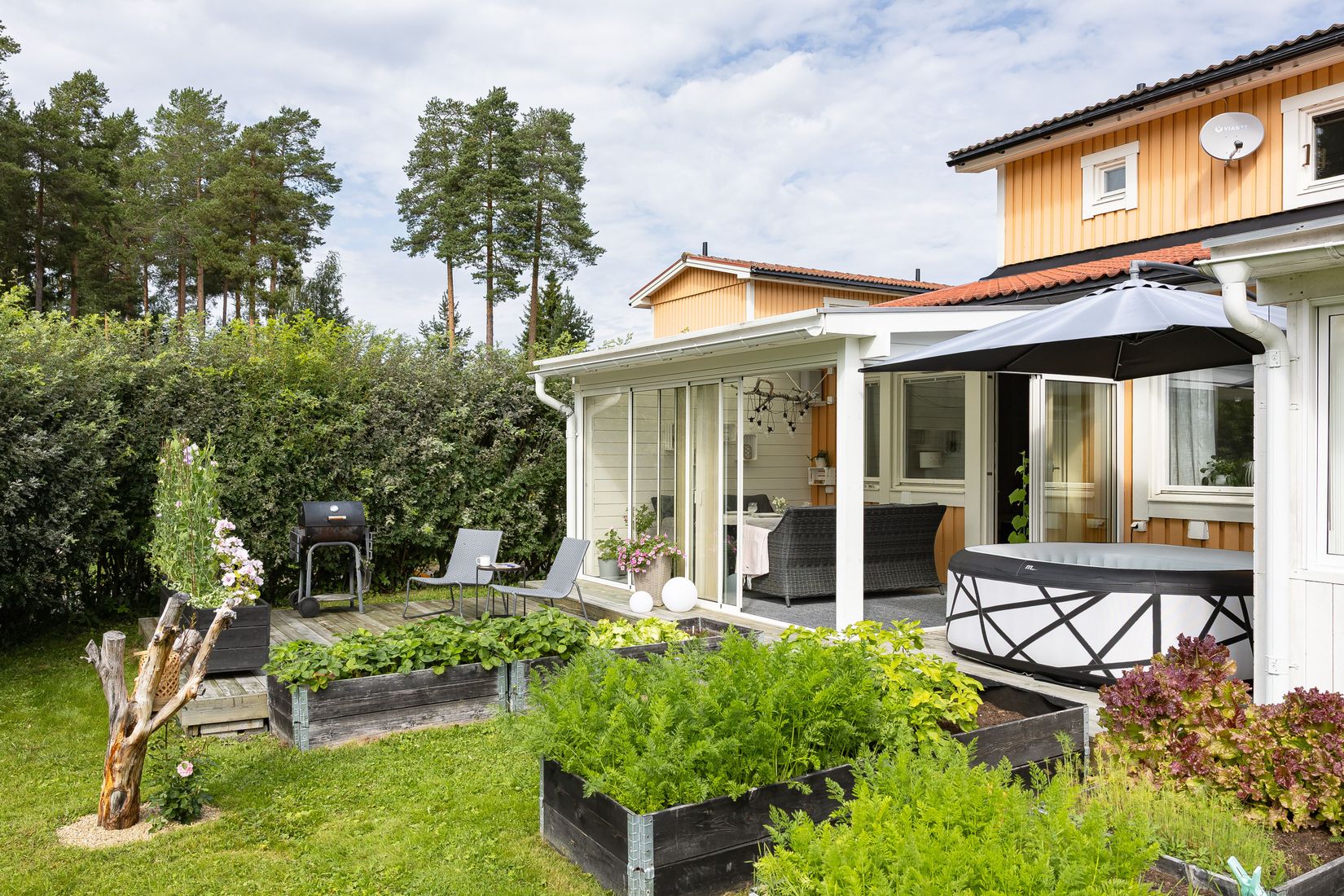 Bostadsrätt, Radhus, Ottfjällsvägen 28, Nedre Torvalla, Östersund