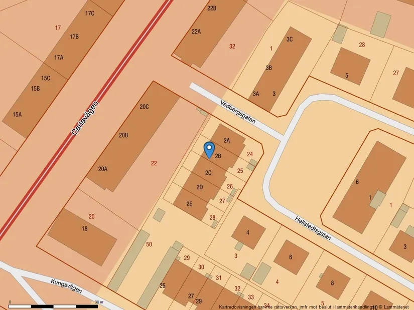 Villa, Radhus, Hellstedtsgatan 2B, Sveaplan/Lasarettsområdet, Eskilstuna