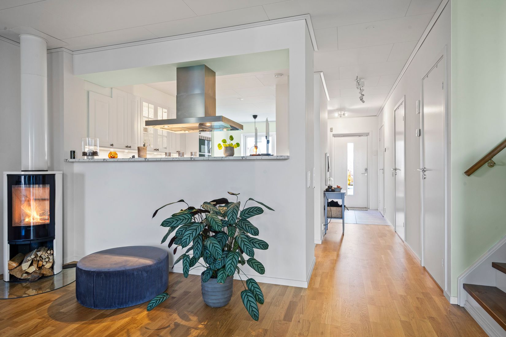 Radhus, Hägnadsgatan 53, Trädgårdsstaden, Skövde