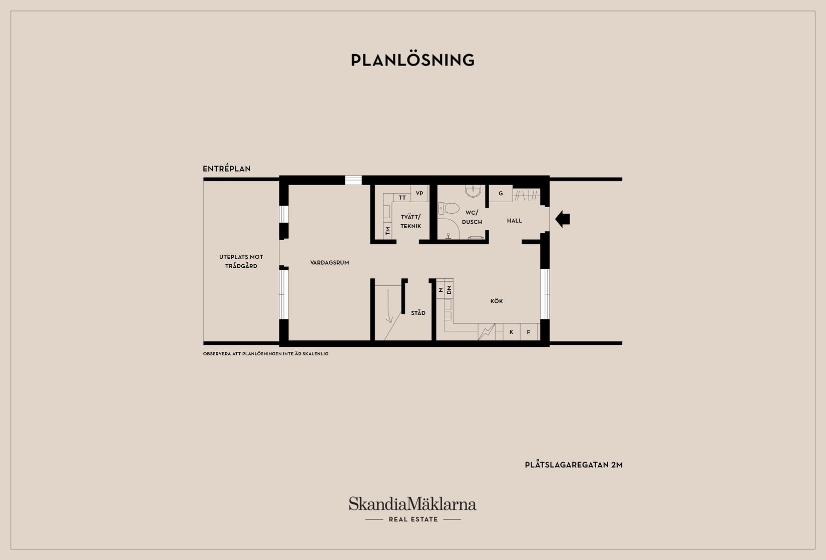 Radhus, Plåtslagaregatan 2M, Teckomatorp, Svalöv