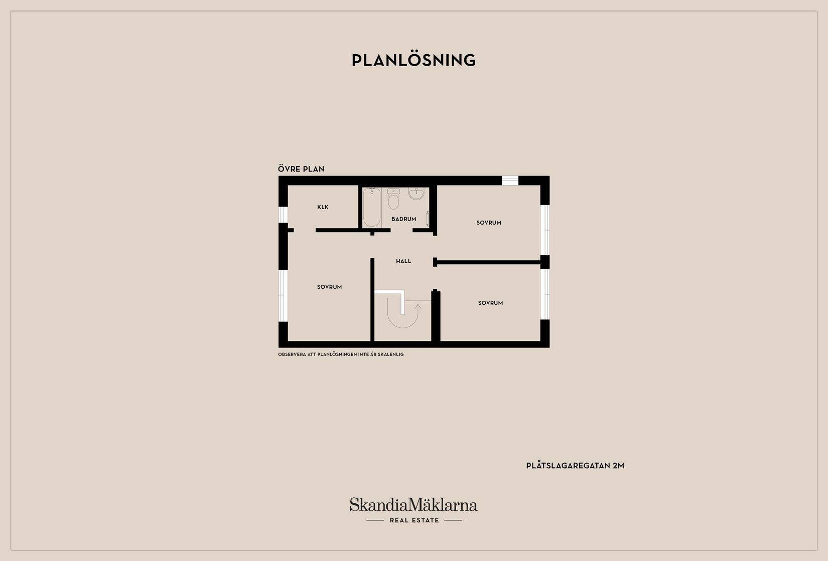 Radhus, Plåtslagaregatan 2M, Teckomatorp, Svalöv