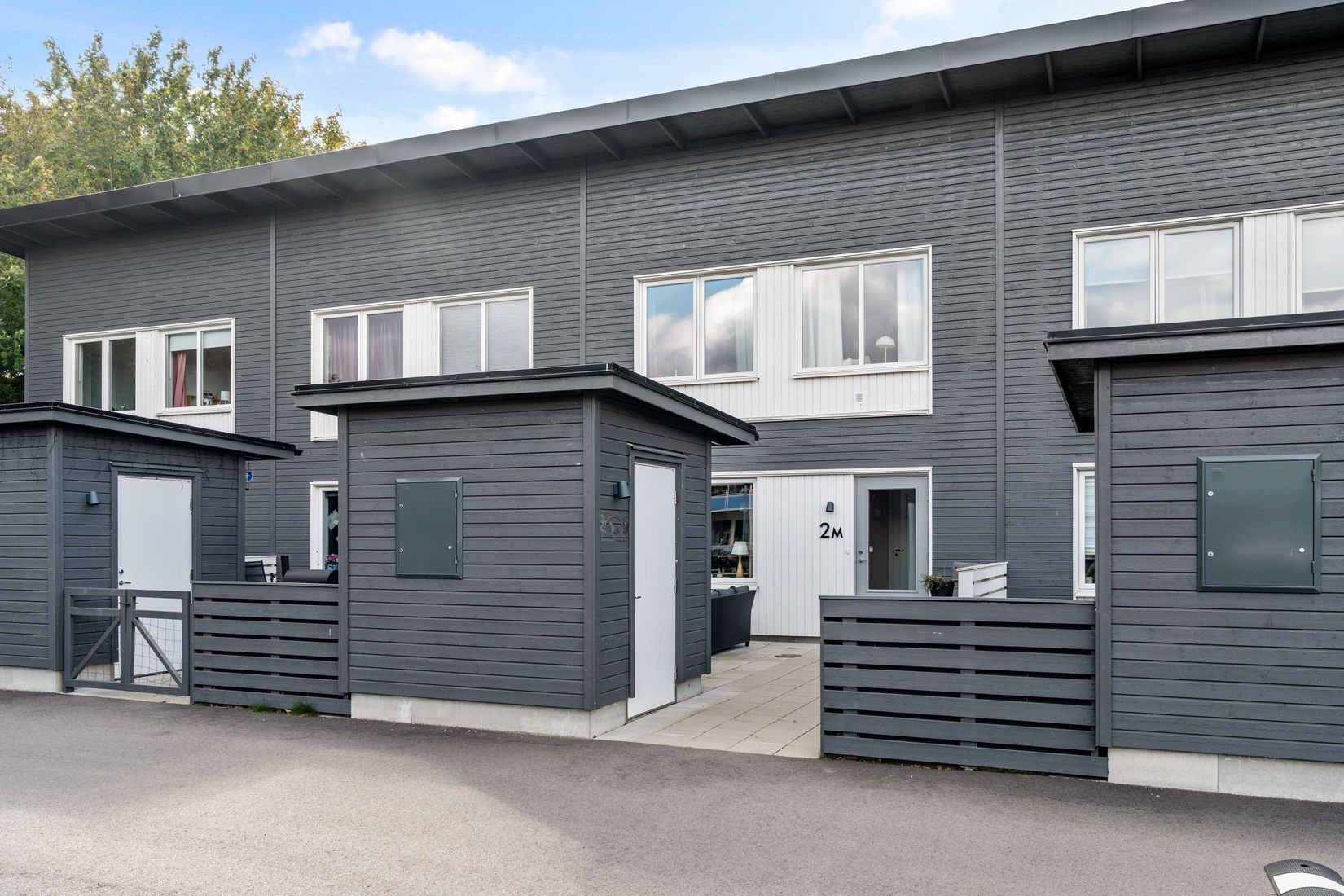 Radhus, Plåtslagaregatan 2M, Teckomatorp, Svalöv