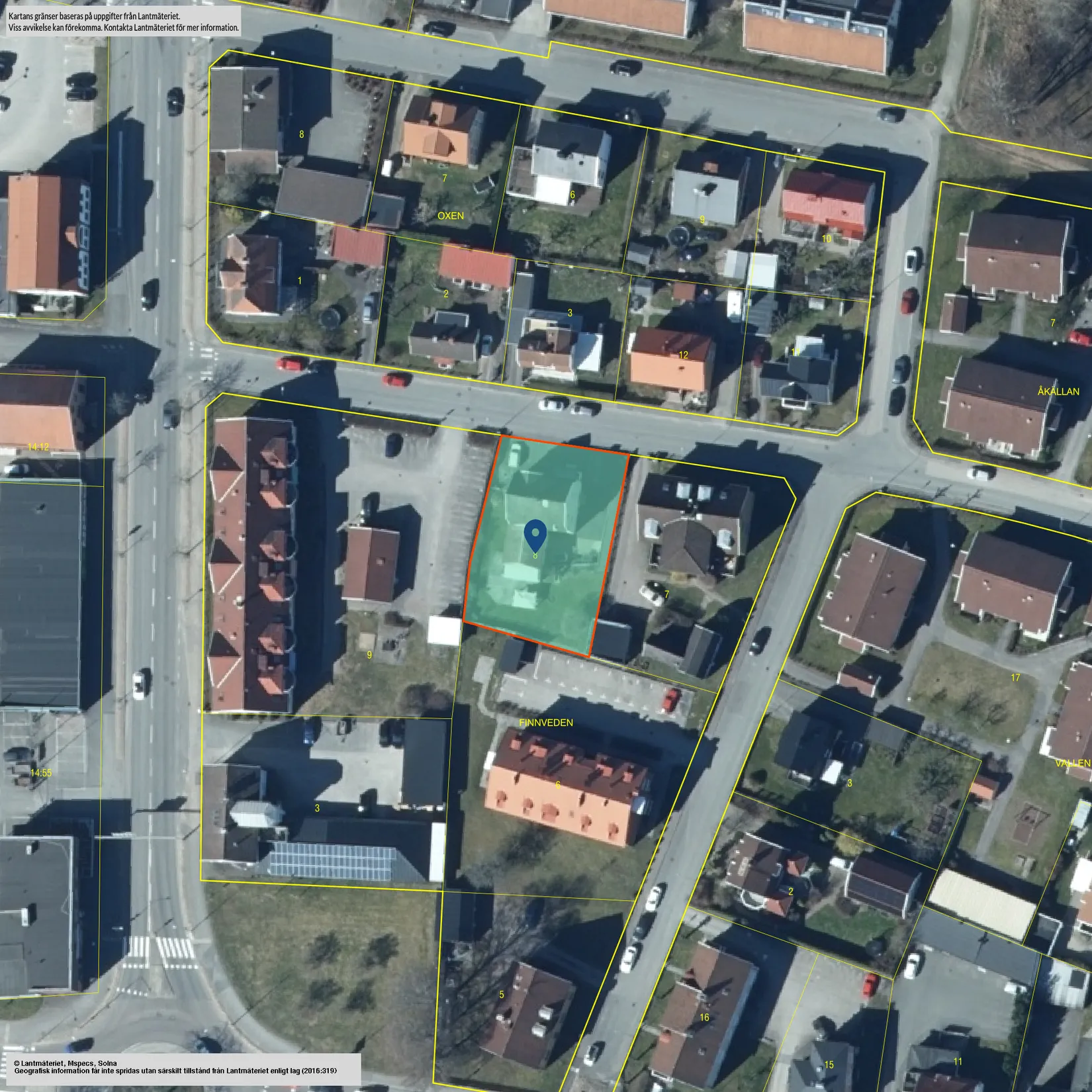 Villa, Finngatan 4, Centrum, Värnamo