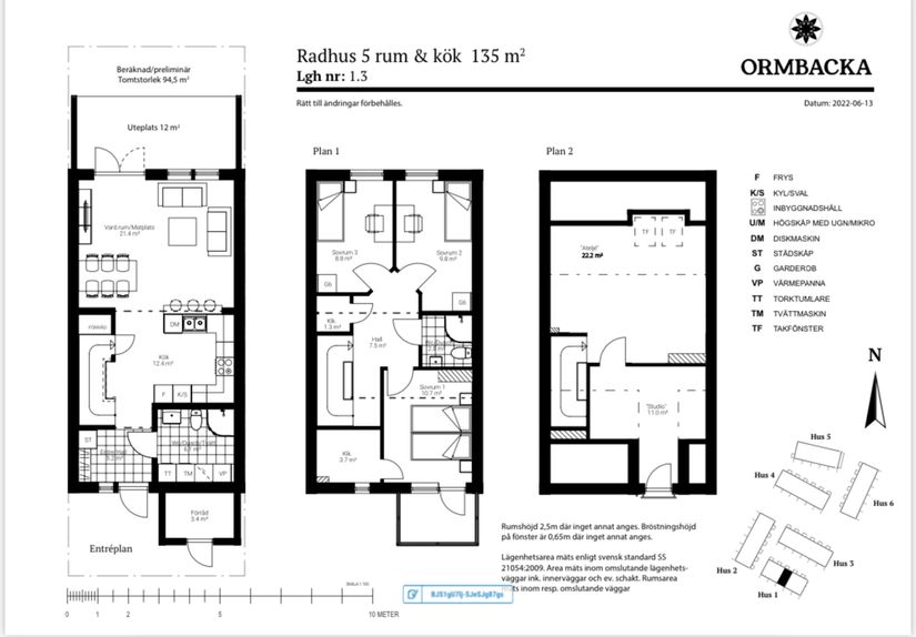 Bostadsrätt, Radhus, Friggaslingan 27, Skälby, Järfälla