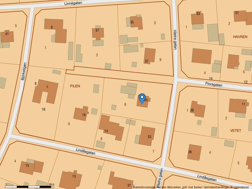 Villa, Västra gatan 35, Kumla