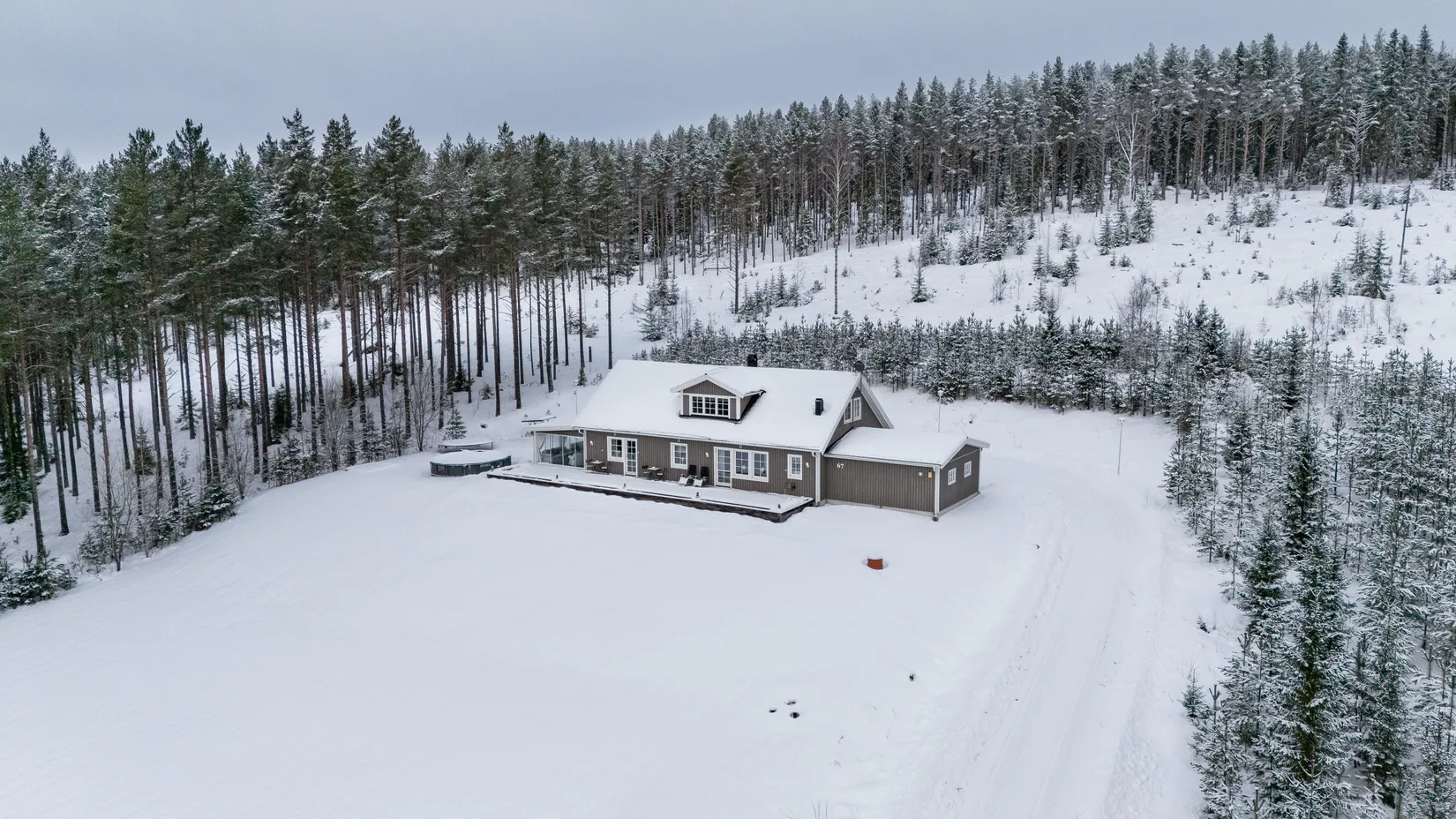 Villa, Hudiksvallsvägen 67, Ljusdal, Bäckänge, Ljusdal