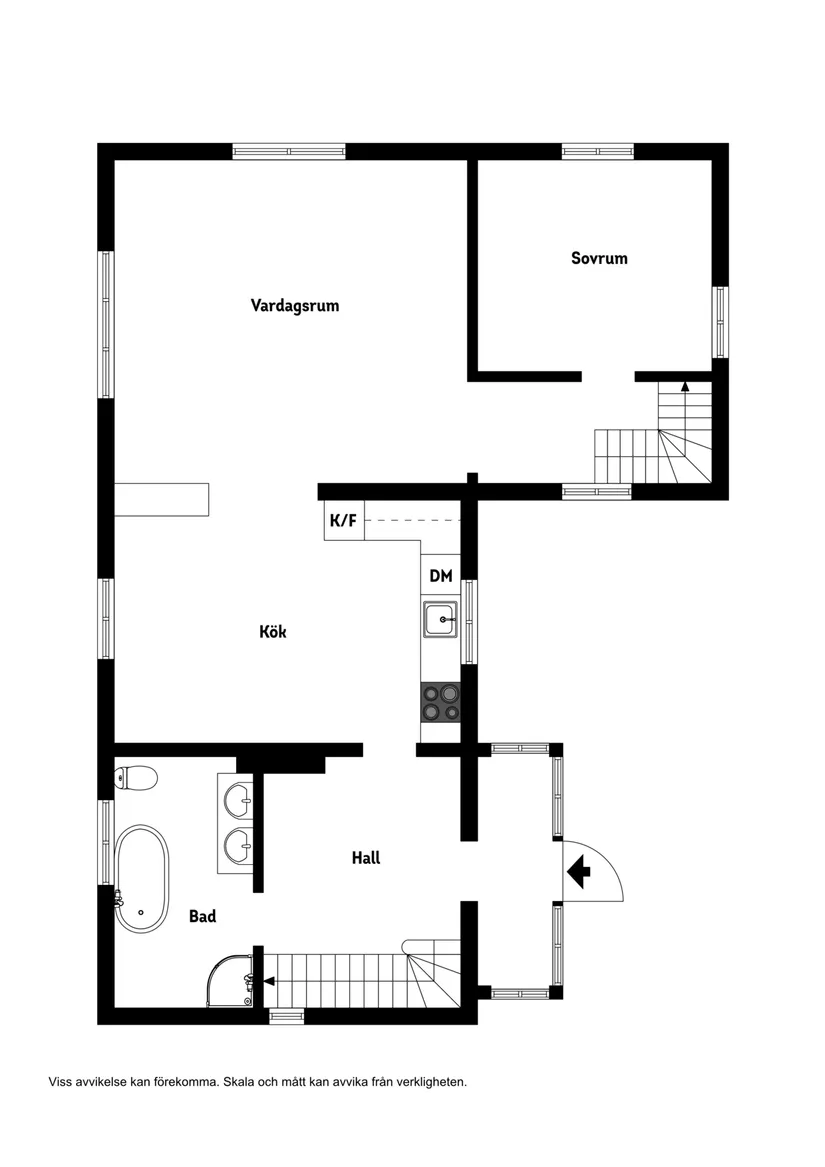 Villa, Louisefredsvägen 26-8, Nyhamnsläge, Höganäs