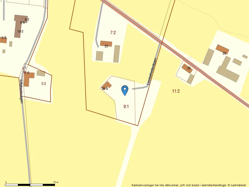 Villa, Louisefredsvägen 26-8, Nyhamnsläge, Höganäs