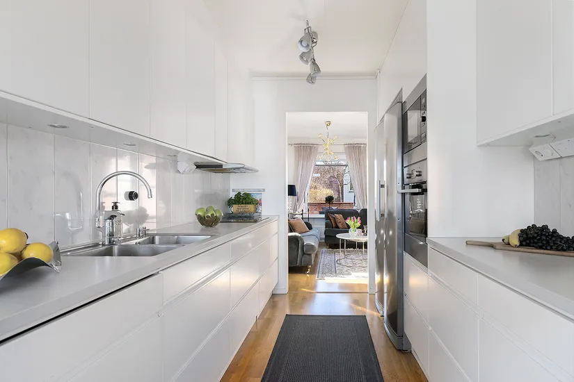 Radhus, Fänriksvägen 35, Barkarbystaden, Järfälla