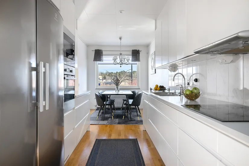 Radhus, Fänriksvägen 35, Barkarbystaden, Järfälla