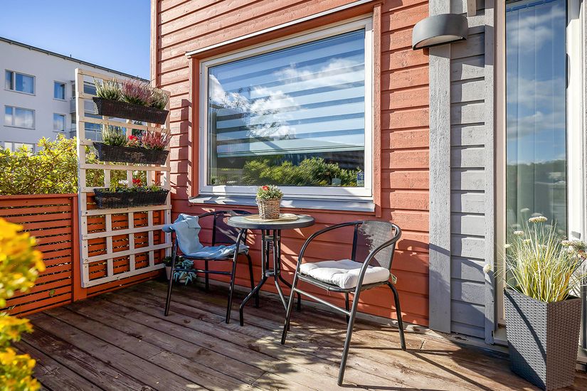 Radhus, Fänriksvägen 35, Barkarbystaden, Järfälla