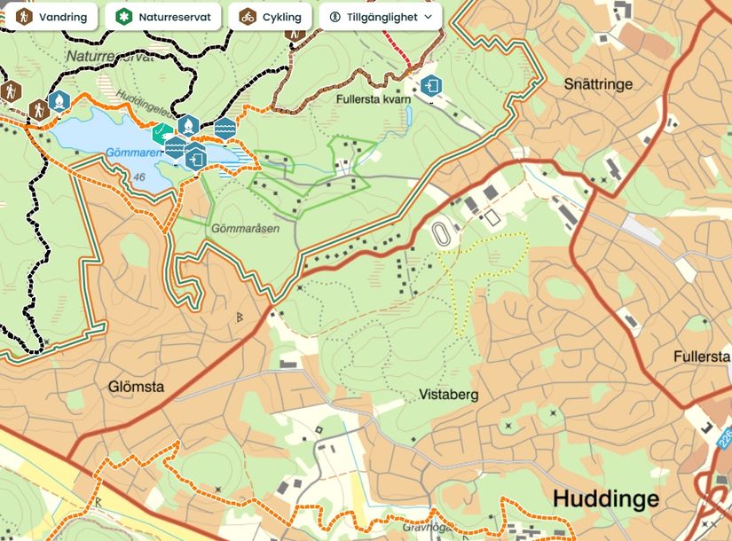 Villa, Hortensiavägen 62, Vistaberg, Huddinge