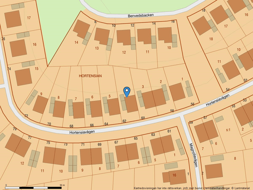 Villa, Hortensiavägen 62, Vistaberg, Huddinge