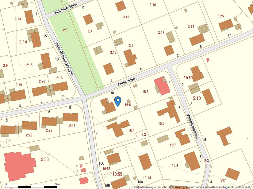 Villa, Tingsvägen 10, Holm, Halmstad