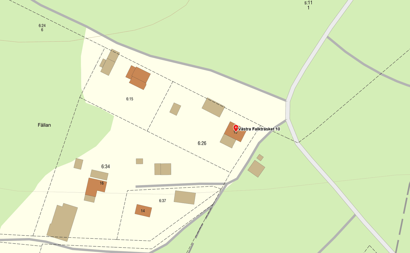 Villa, Västra Falkträsket 10, Falkträsket, Skellefteå