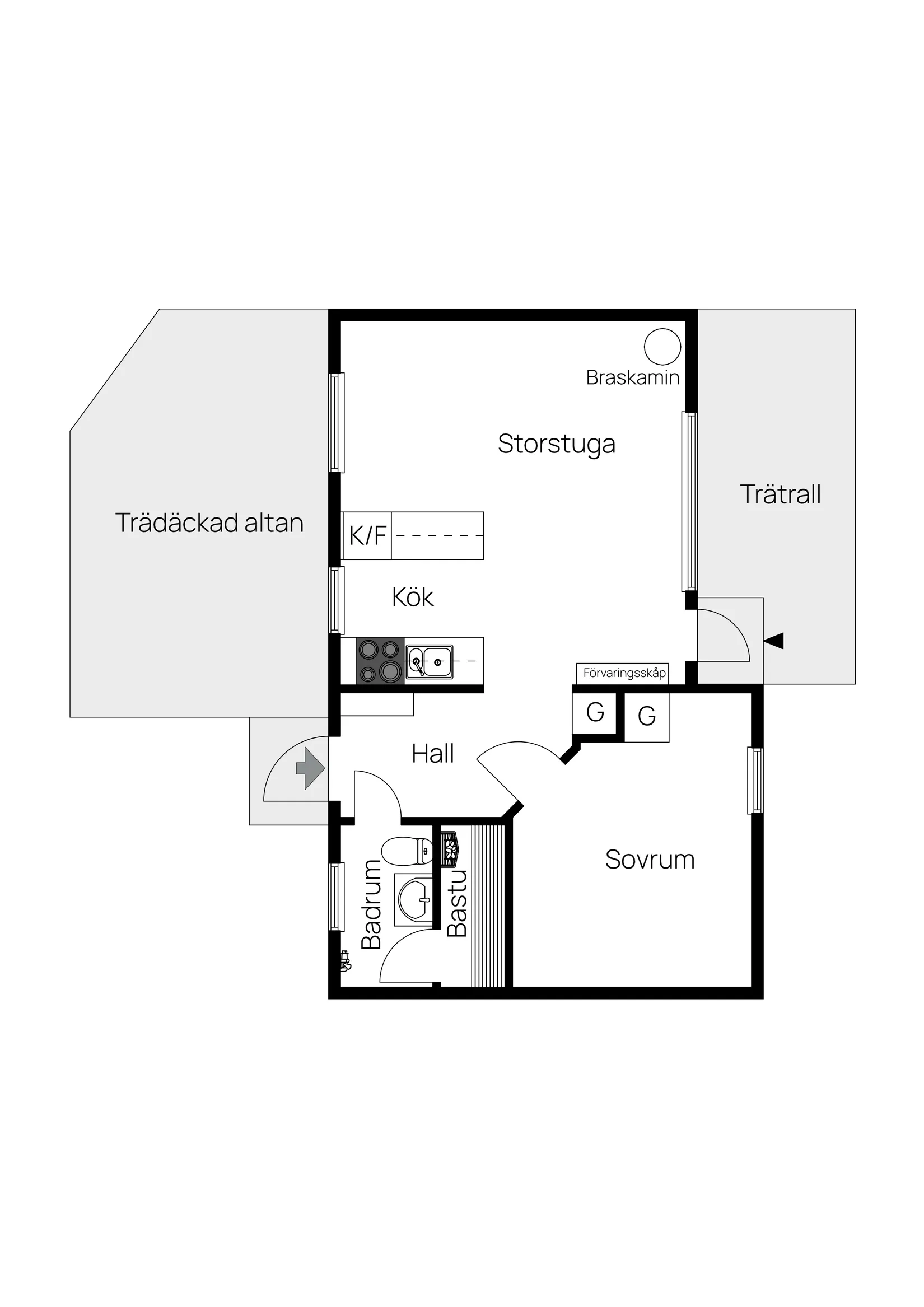 Fritidshus, Björknäsvägen 28, Norrtälje