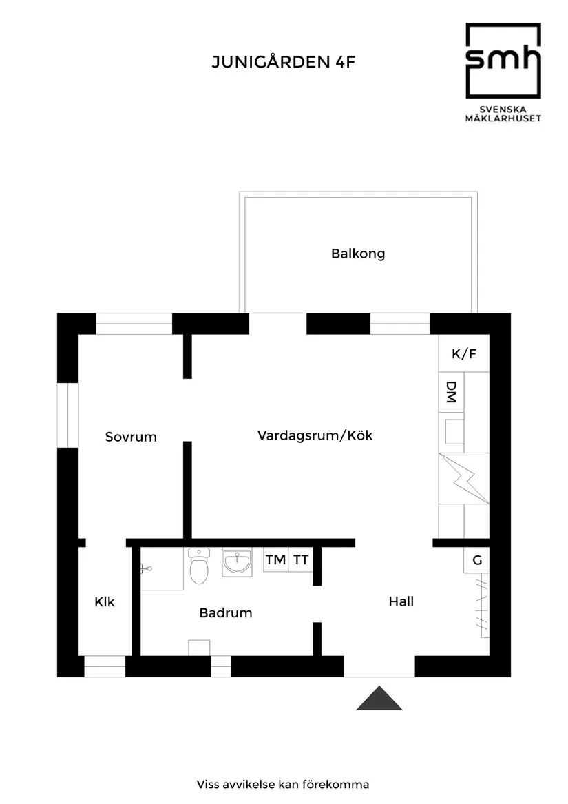 Bostadsrätt, Junigården 4F, Lasarettet, Landskrona