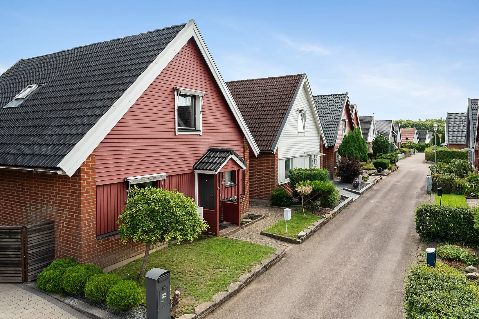 Radhus, Kornhills Norrgränd 30, Vallås, Halmstad