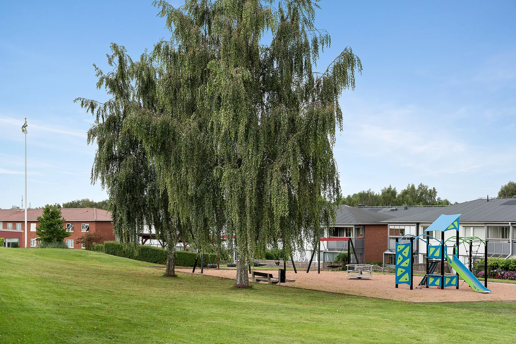 Radhus, Kornhills Norrgränd 30, Vallås, Halmstad
