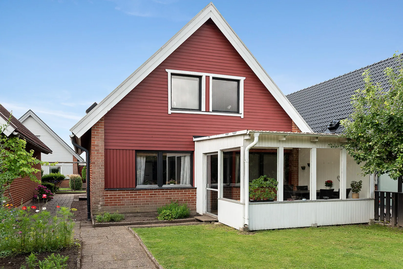 Radhus, Kornhills Norrgränd 30, Vallås, Halmstad