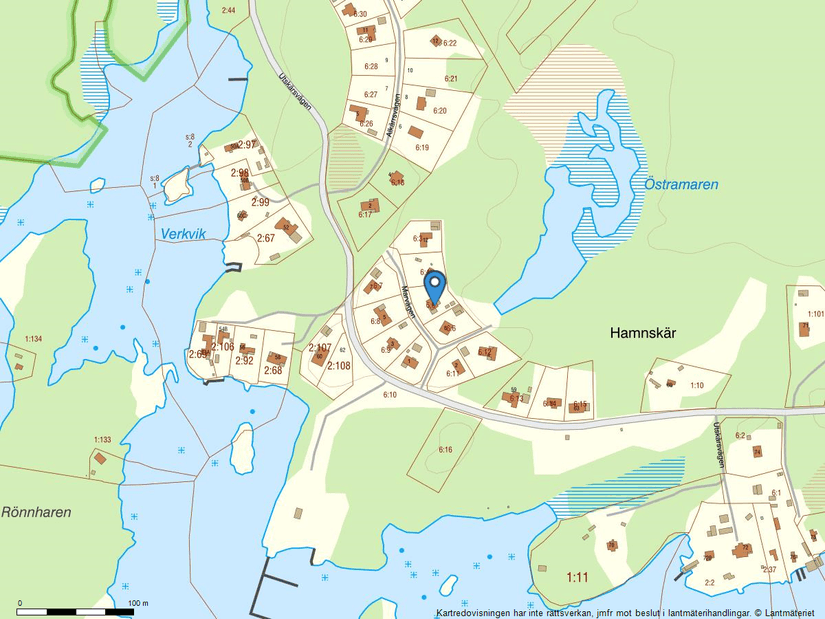 Villa, Marvägen 8, Eskön, Gävle