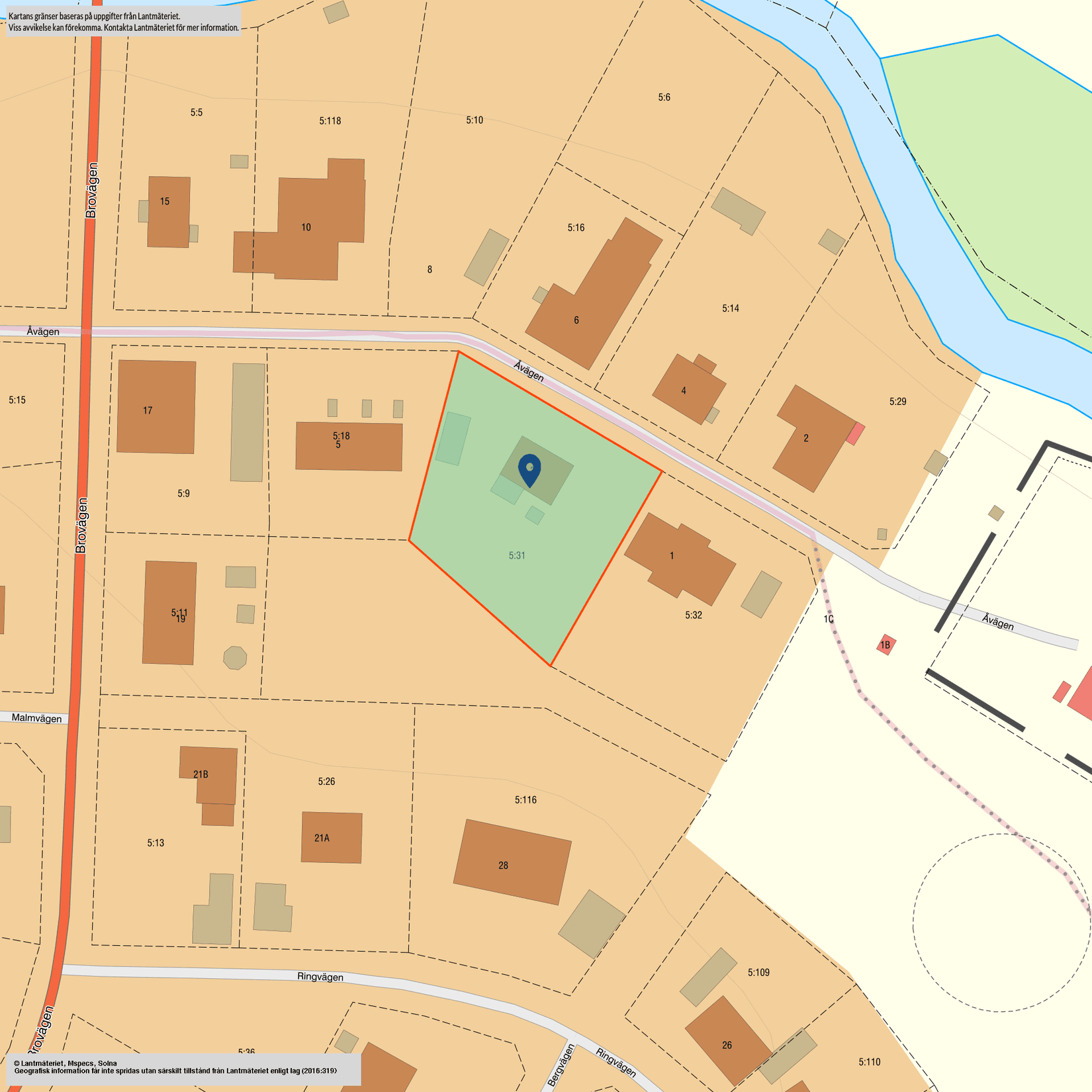 Villa, Åvägen 3, Centralt - Vagnhärad, Trosa