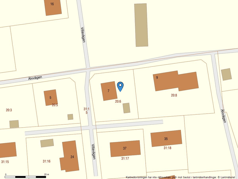 Villa, Älvvägen 7, Sangis, Kalix