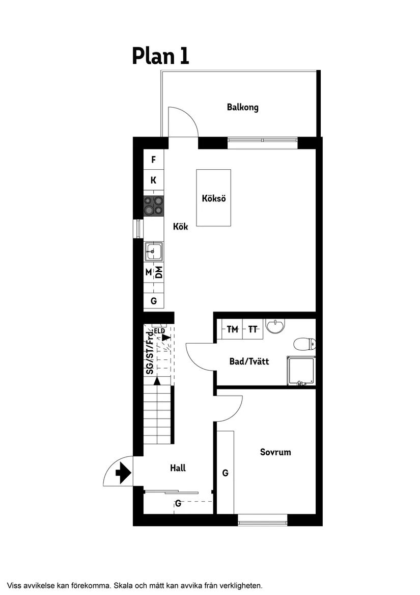 Bostadsrätt, Trappgränd 10, Västra Gatan, Kungälv