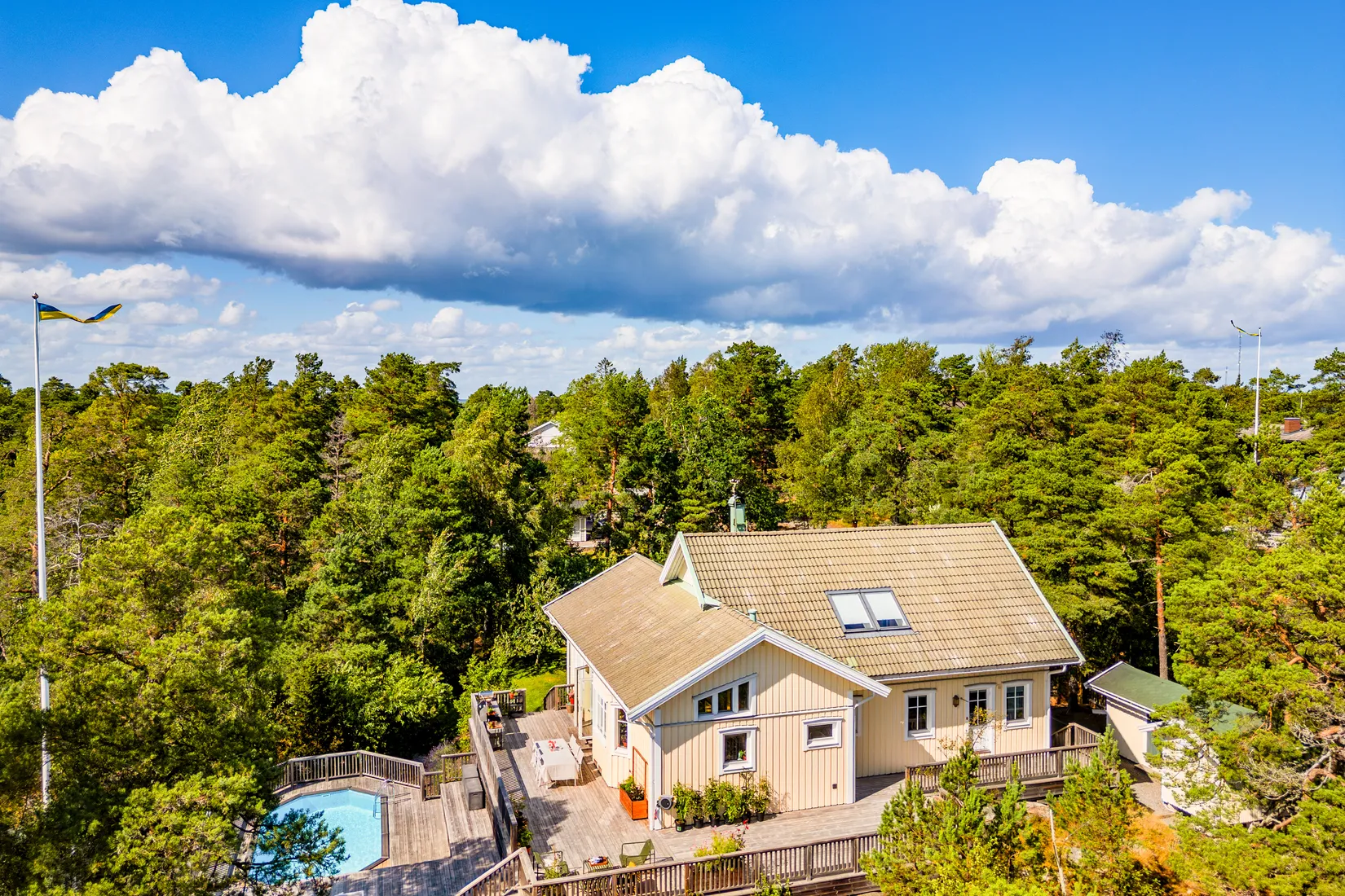 Villa, Kojvikshöjden 4, Dalarö, Haninge