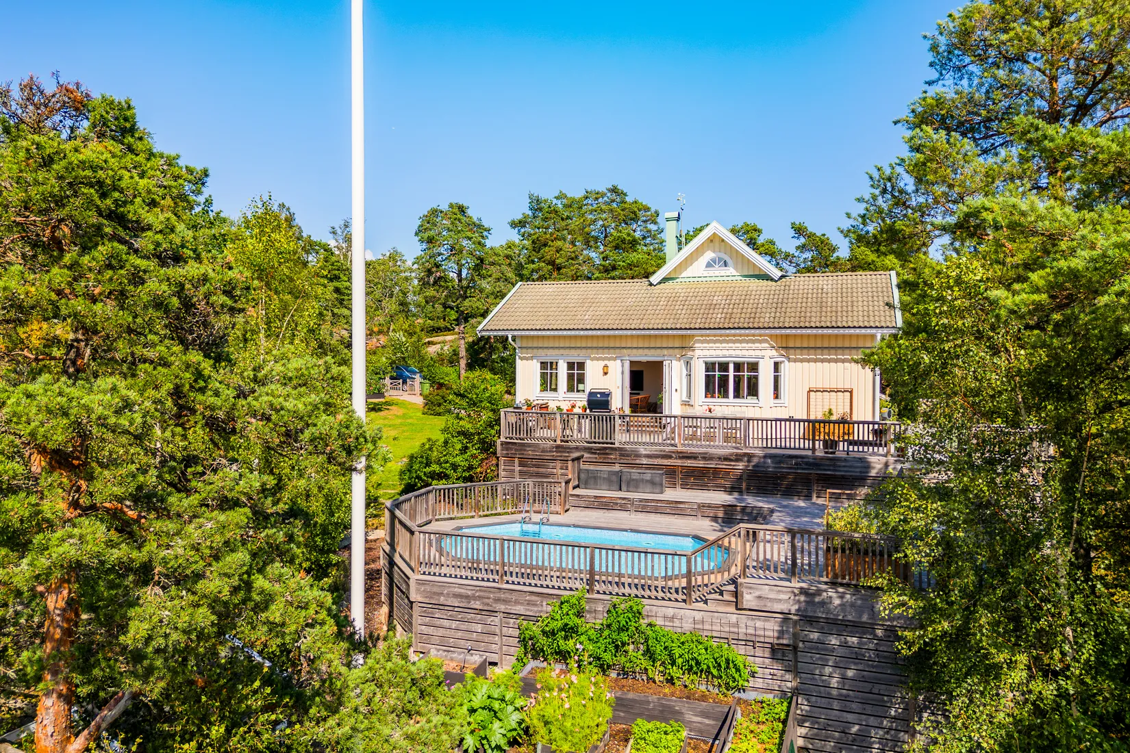 Villa, Kojvikshöjden 4, Dalarö, Haninge