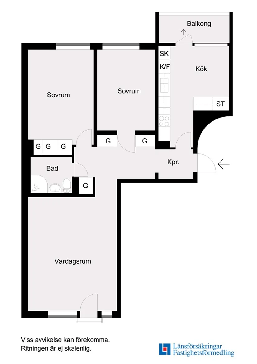 Bostadsrätt, Trollvägen 3, Kallhäll, Järfälla