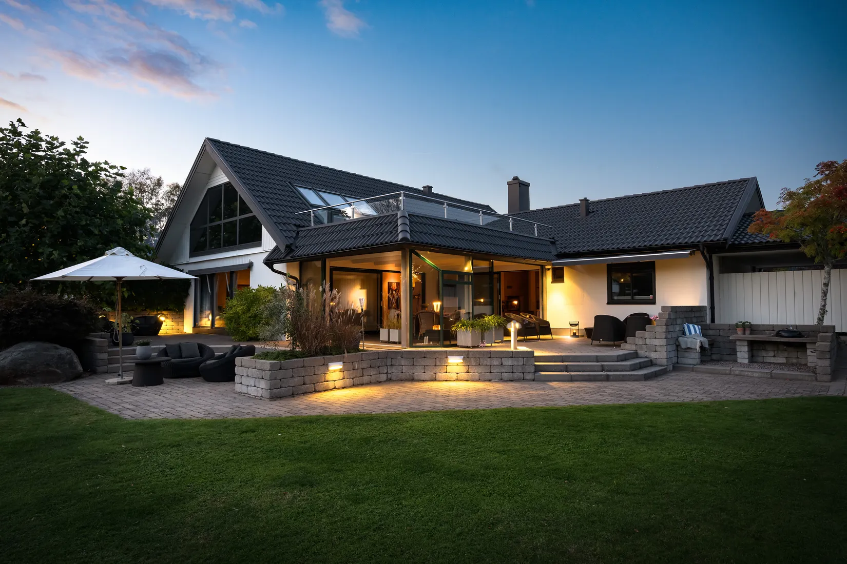 Villa, Enbuskevägen 5, Ringenäs, Halmstad