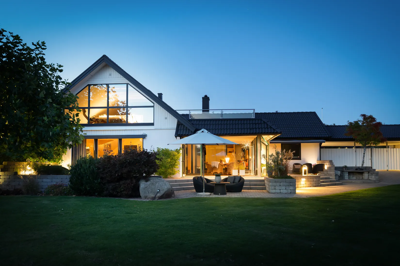 Villa, Enbuskevägen 5, Ringenäs, Halmstad