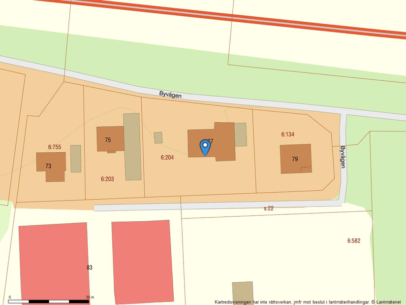 Villa, Byvägen 77, Landvetter, Härryda