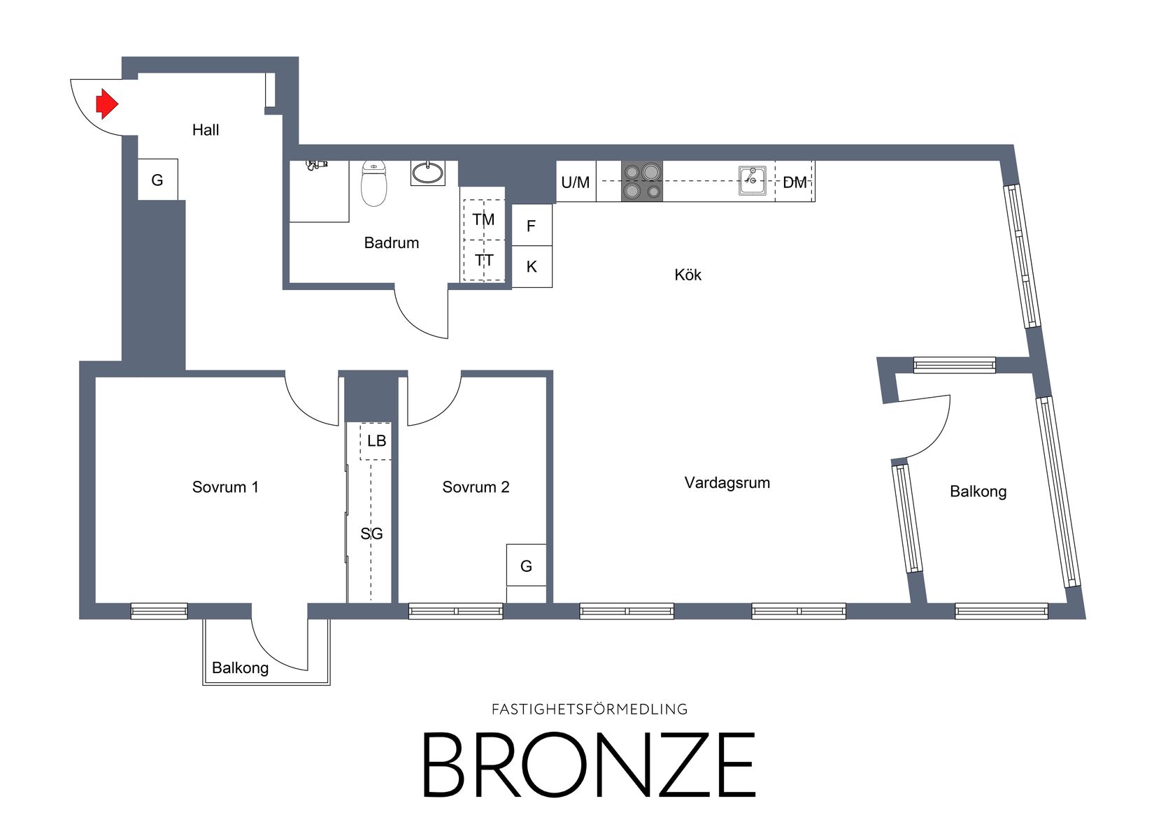 Bostadsrätt, Dalagatan 102, Vasastan / Hagastaden, Stockholm