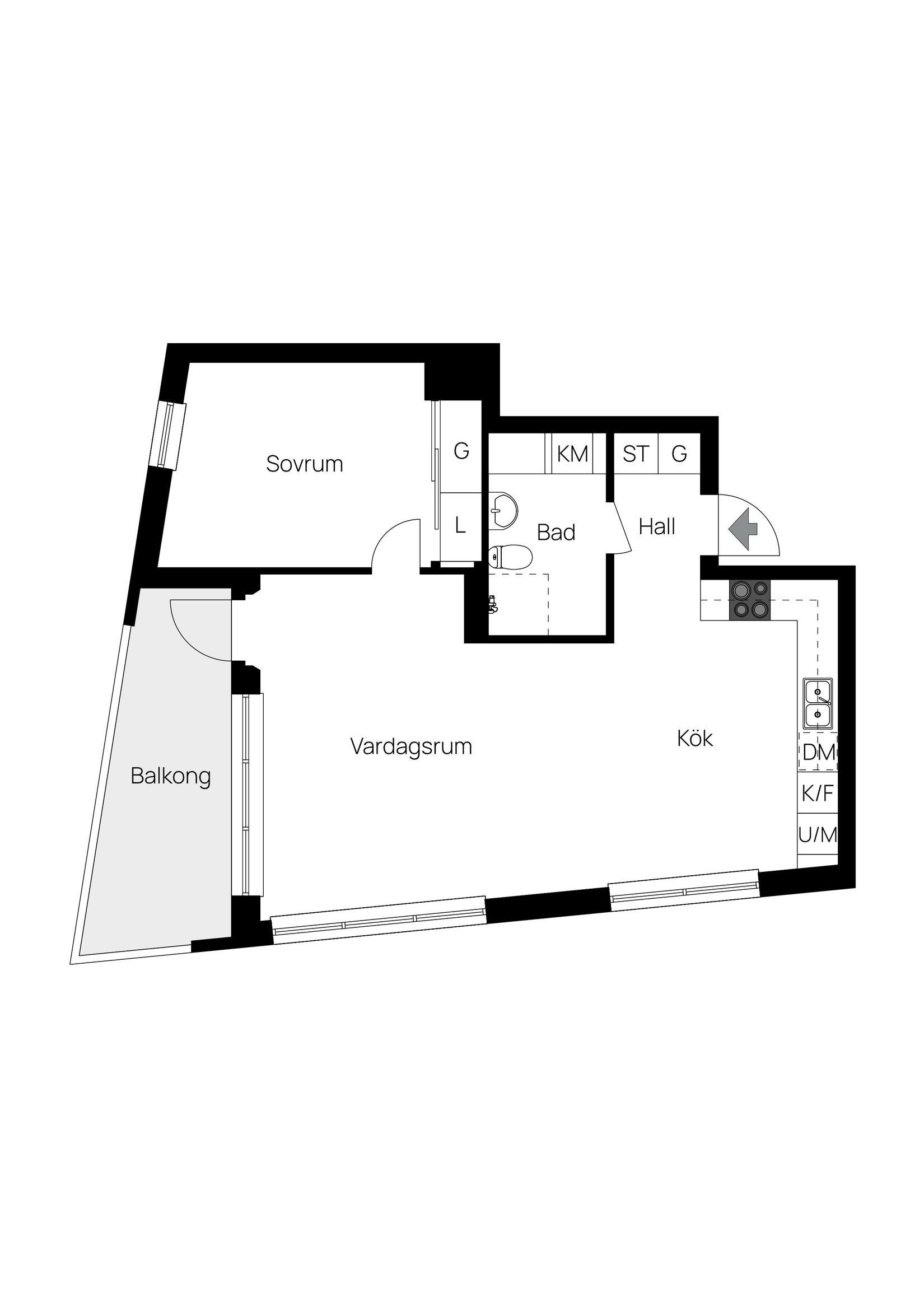 Bostadsrätt, Fredriksdalsgatan 7, Stockholm