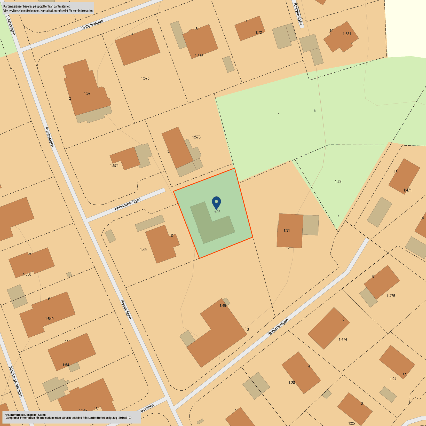 Villa, Kocktorpsvägen 4, Fresta, Upplands Väsby