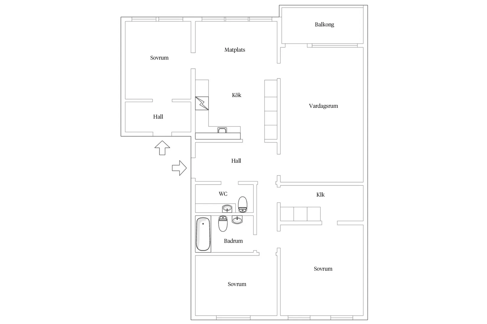 Bostadsrätt, Skarpskyttevägen 2B, Norra Fäladen, Lund