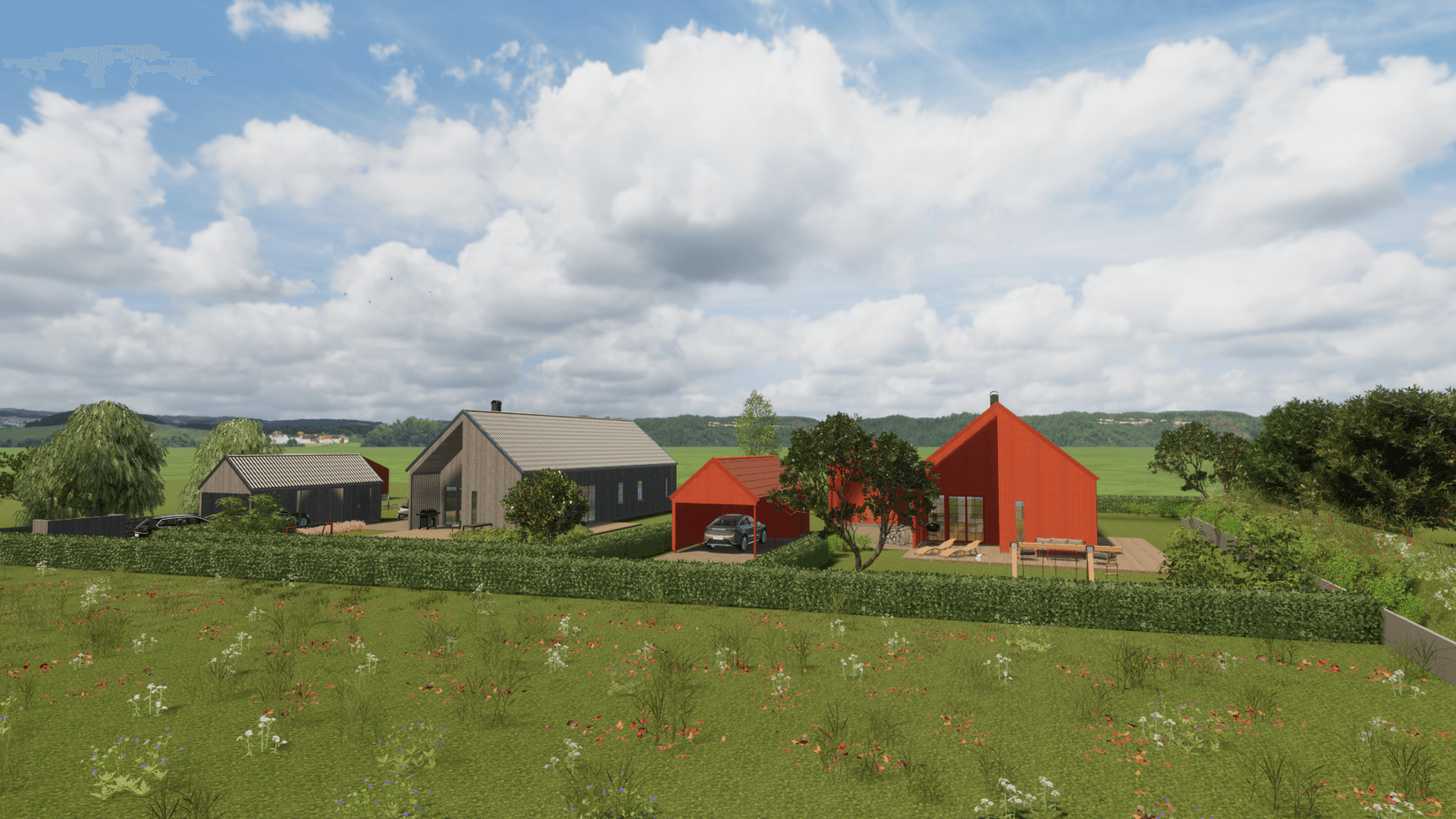 Tomt, Yttre Åhs (tomt nr 1), Vare, Varberg