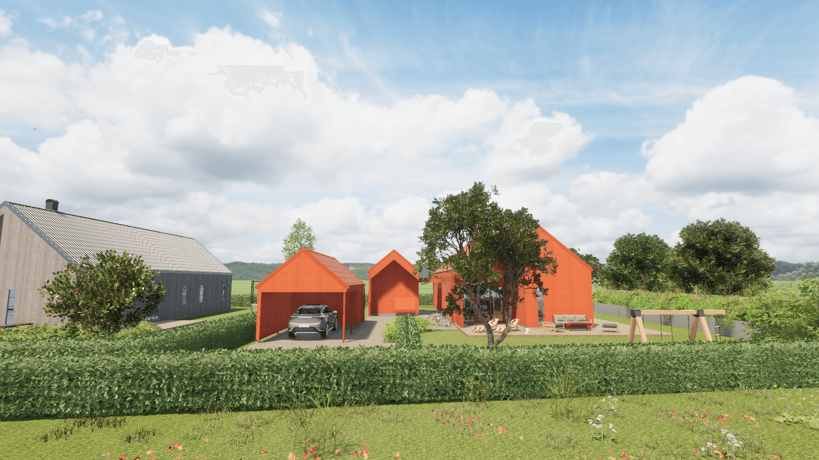 Tomt, Yttre Åhs (tomt nr 1), Vare, Varberg