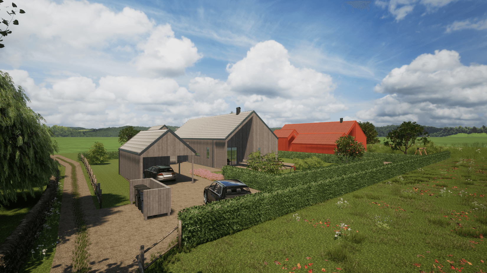 Tomt, Yttre Åhs (tomt nr 1), Vare, Varberg