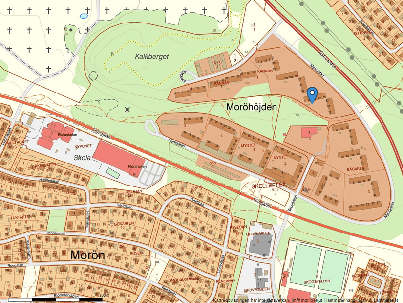 Bostadsrätt, Myntgatan 91, Moröhöjden, Skellefteå