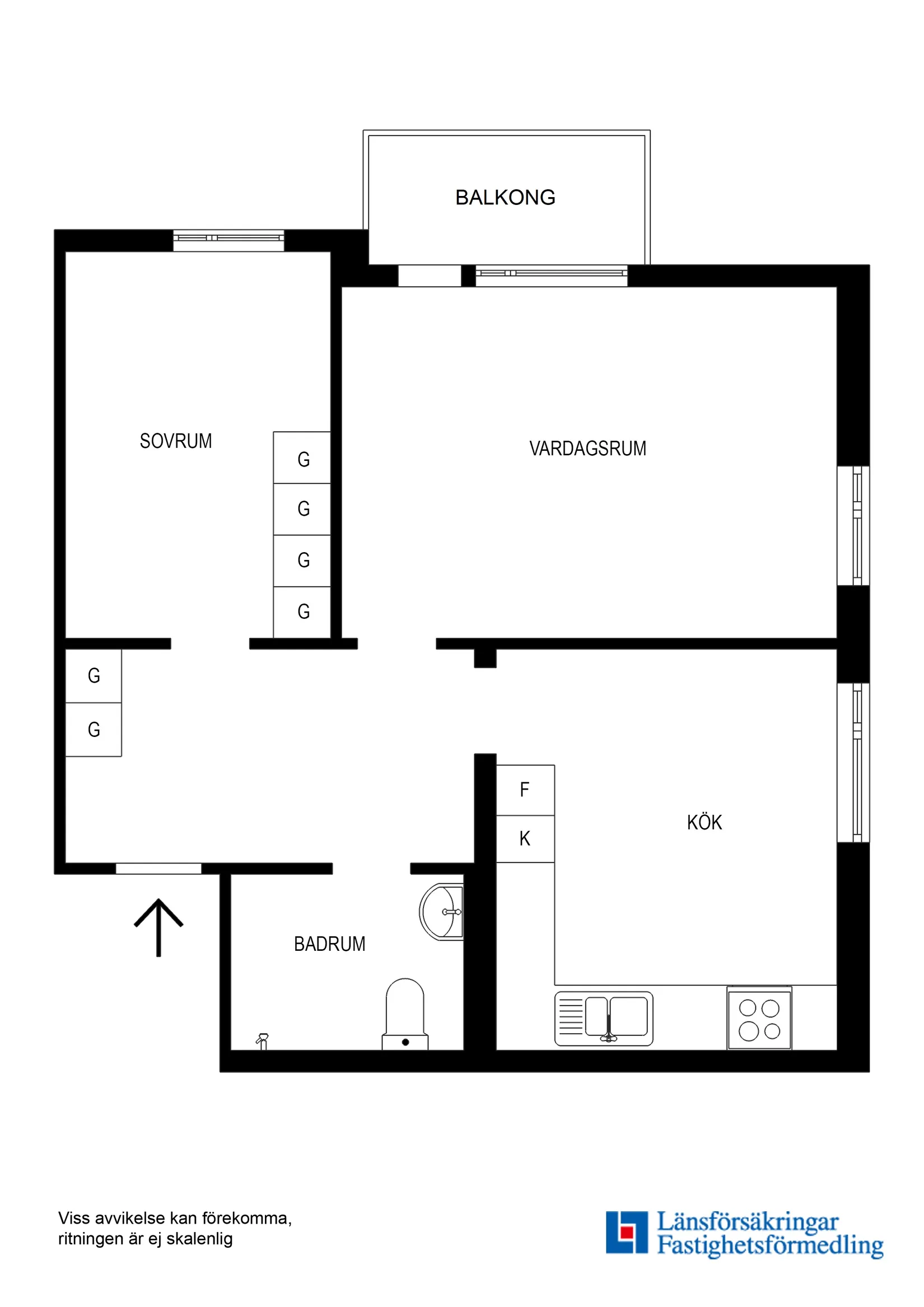 Bostadsrätt, Ankdammsgatan 4, Skytteholm, Solna
