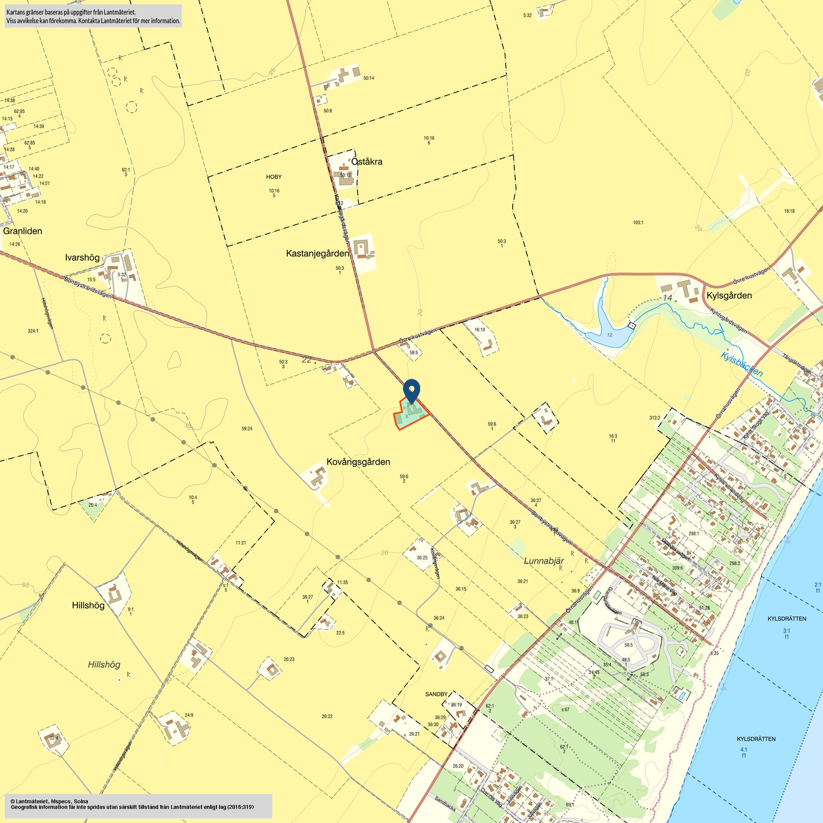 Villa, Borrbystrandsvägen 56, Borrby Strand, Simrishamn