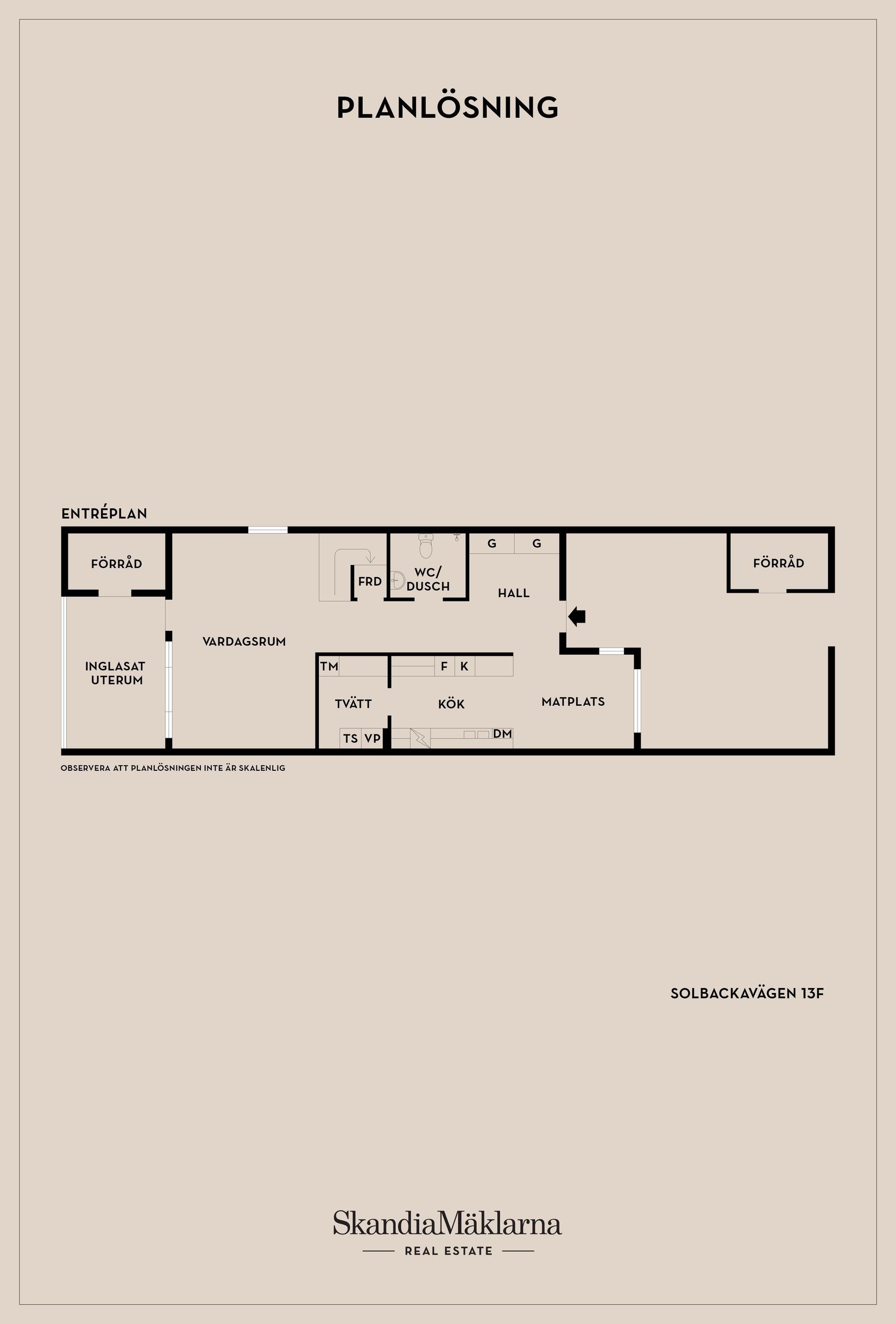 Radhus, Solbackavägen 13F, Ekeby, Eskilstuna