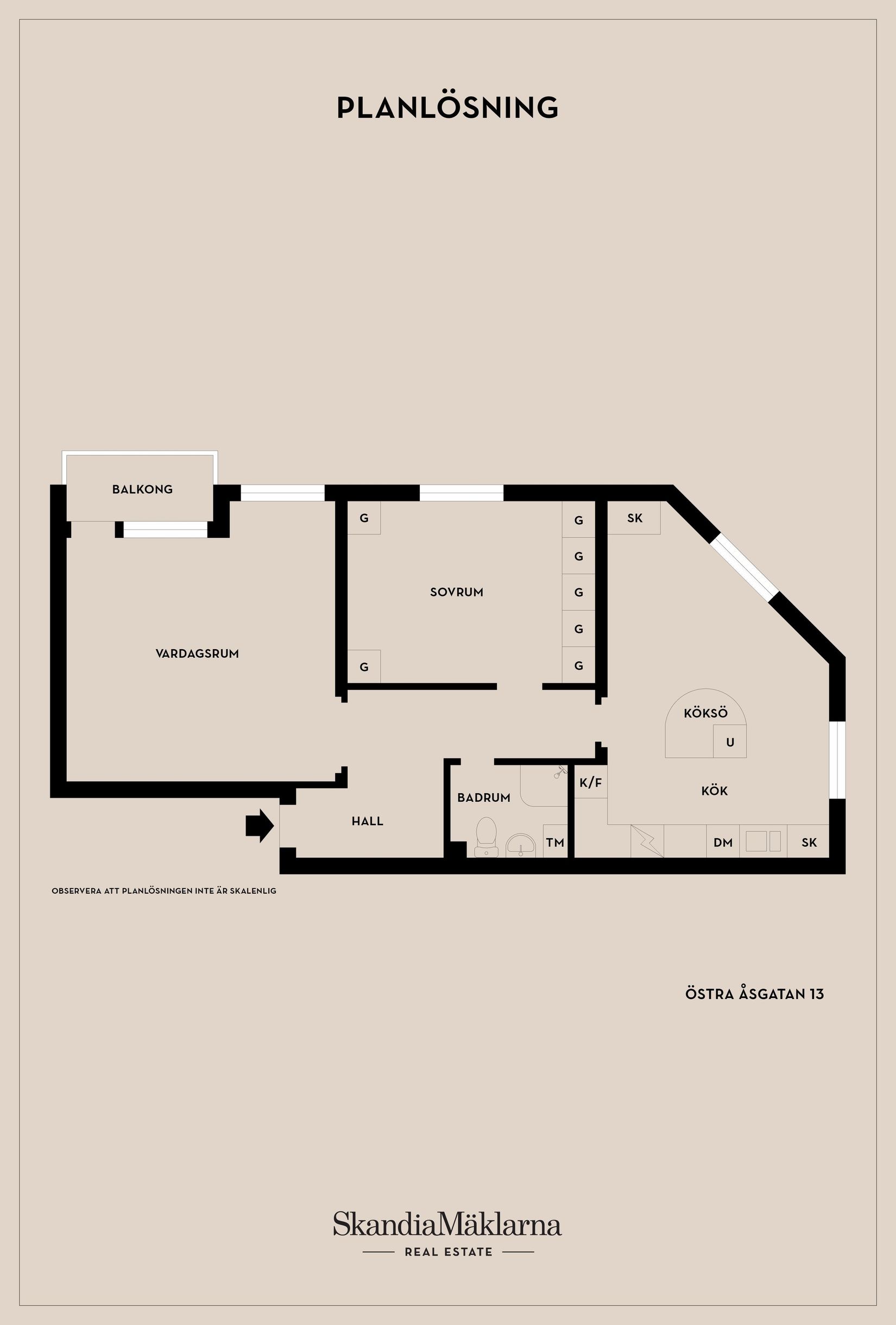 Bostadsrätt, Östra Åsgatan 13, Nyfors, Eskilstuna