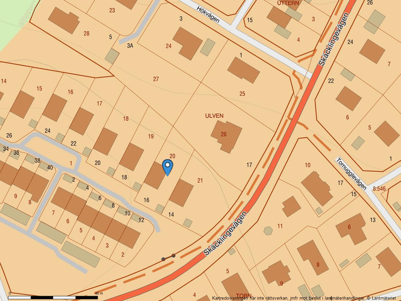 Villa, Korpvägen 16, Skäcklinge, Botkyrka