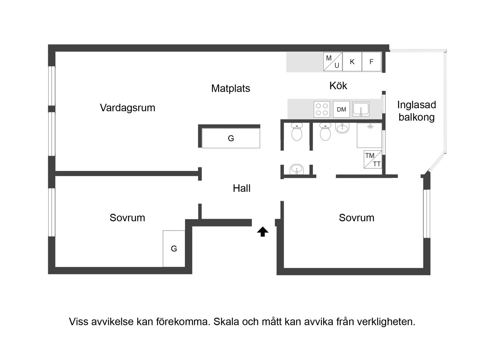 Bostadsrätt, Trestegsgatan 65, Ektorp, Norrköping