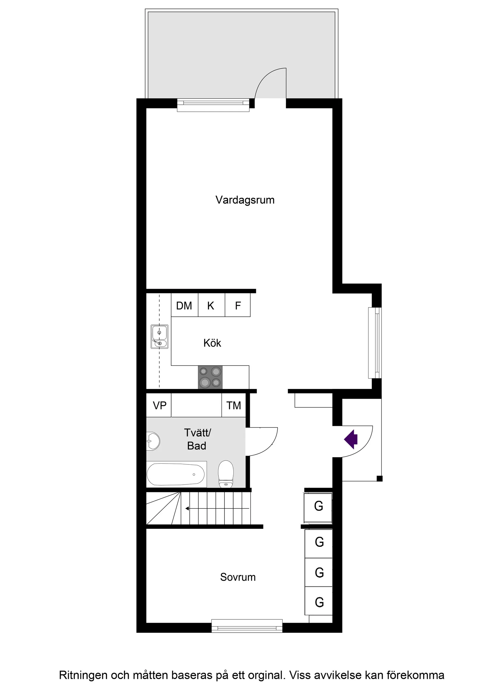 Villa, Radhus, Götavägen 106, Gribbylund, Täby
