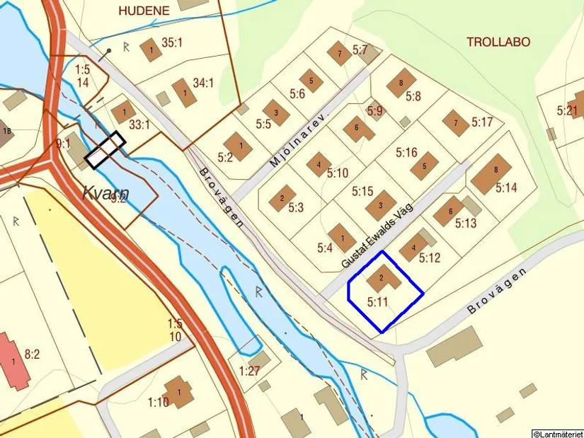 Villa, Gustaf Ewalds väg 2, Hudene, Herrljunga